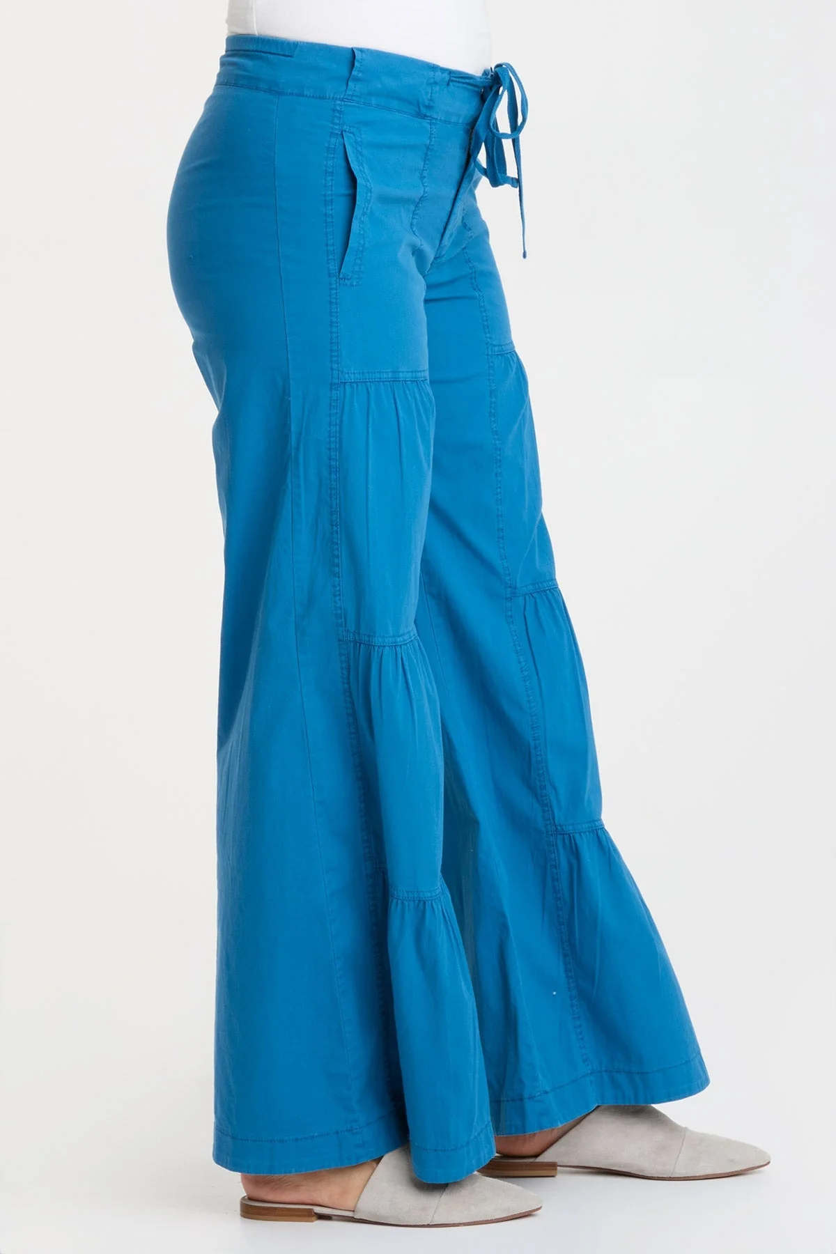 Terraced Wide Leg Pant - Shopern