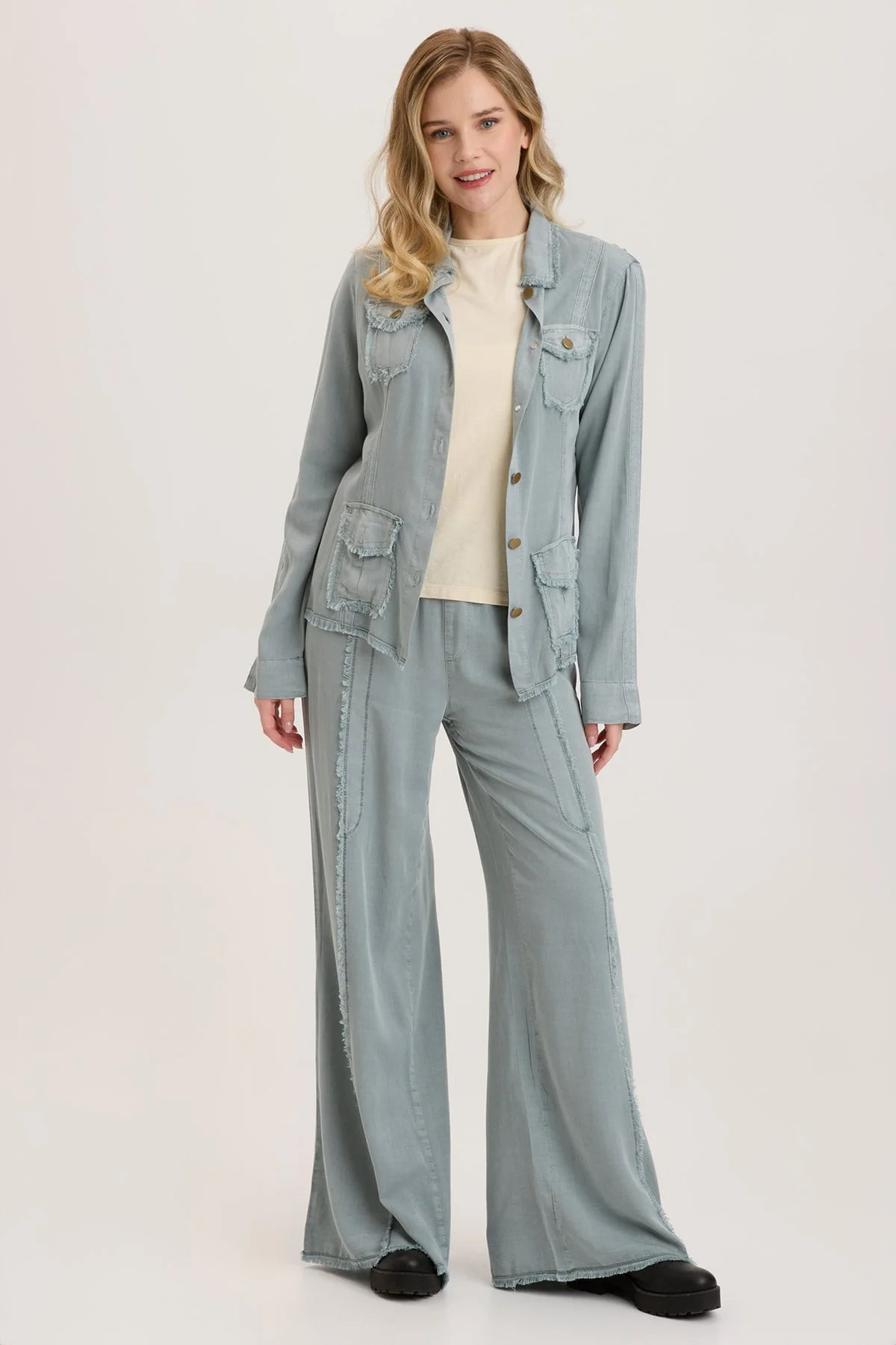 Twill Safari Jacket - Shopern