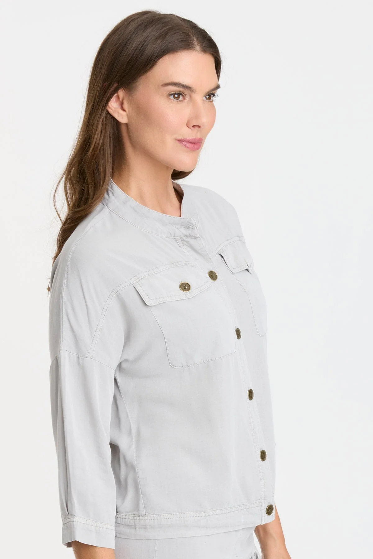 Twill Colbert Jacket - Shopern