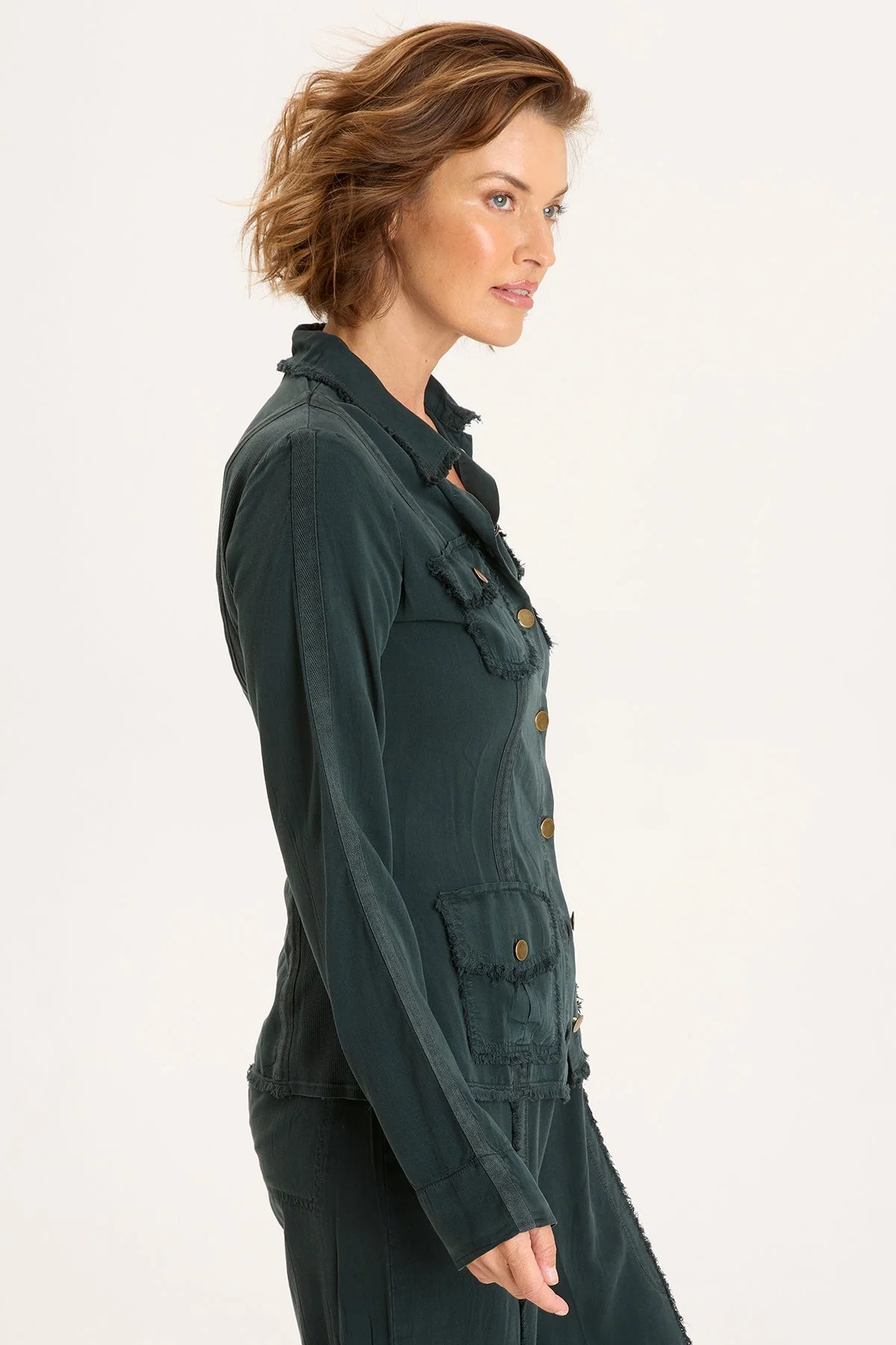 Twill Safari Jacket - Shopern