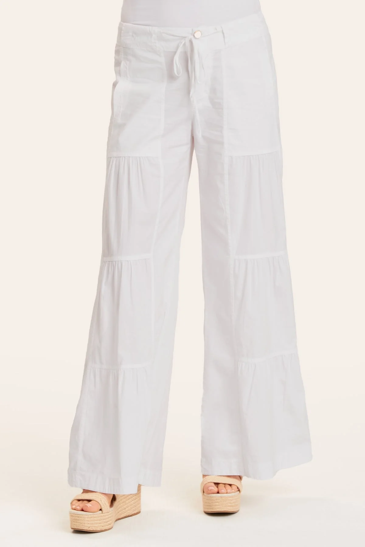 Terraced Wide Leg Pant - Shopern