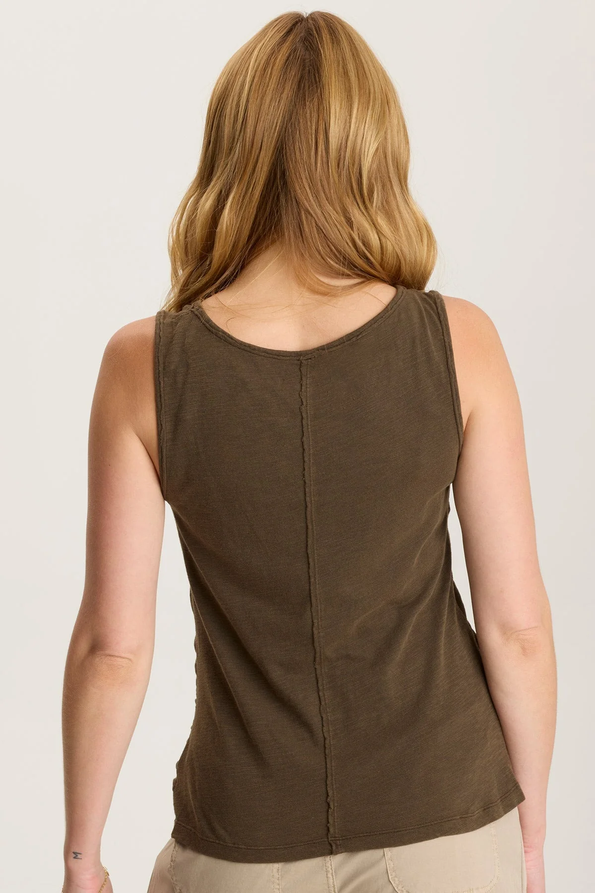 Sherwin Scoop Neck Cinchable Tank - Shopern