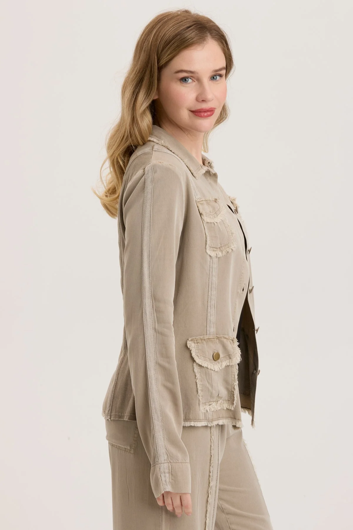 Twill Safari Jacket - Shopern