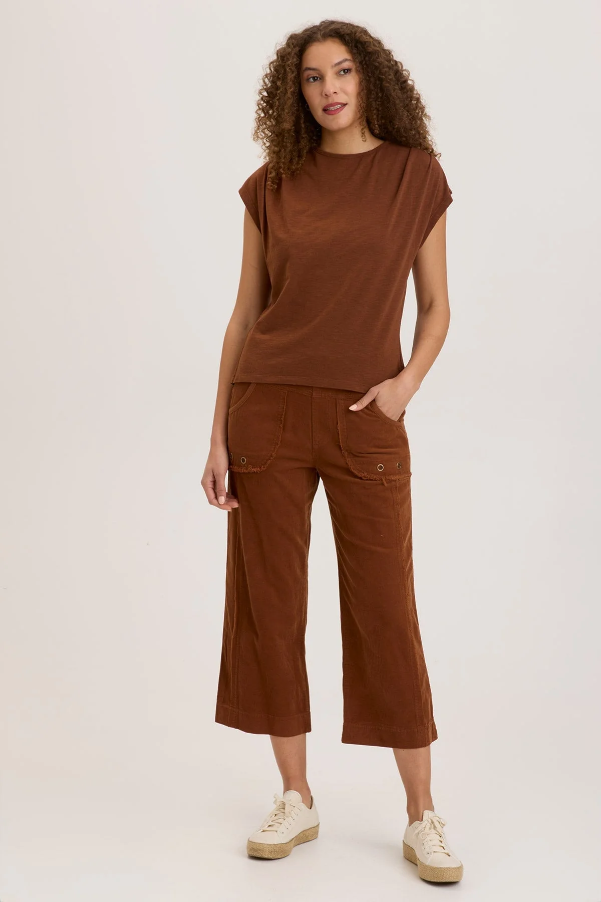 Cord Trumble Crop - Shopern