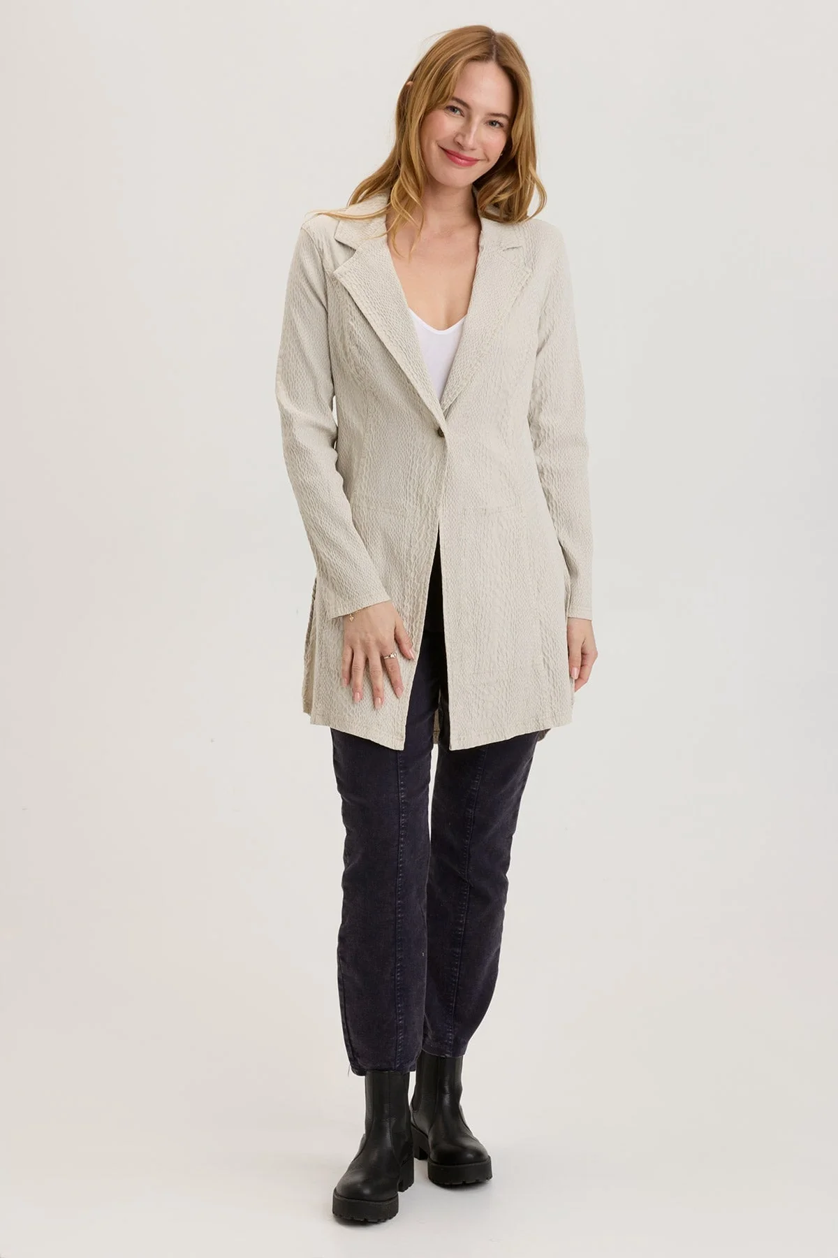 Rhodora Long Blazer - Shopern