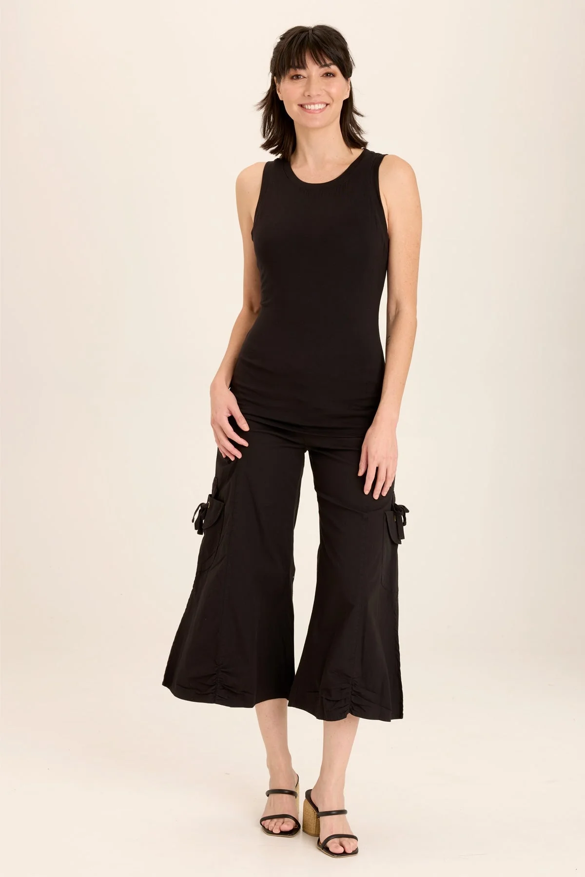 Cargo Gaucho Crop - Shopern