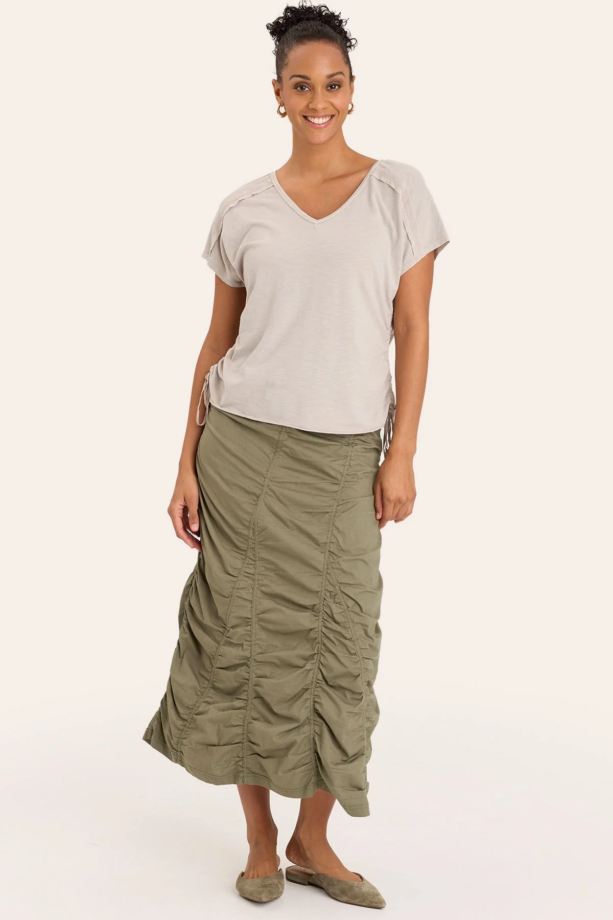 Gored Peasant Skirt - Shopern