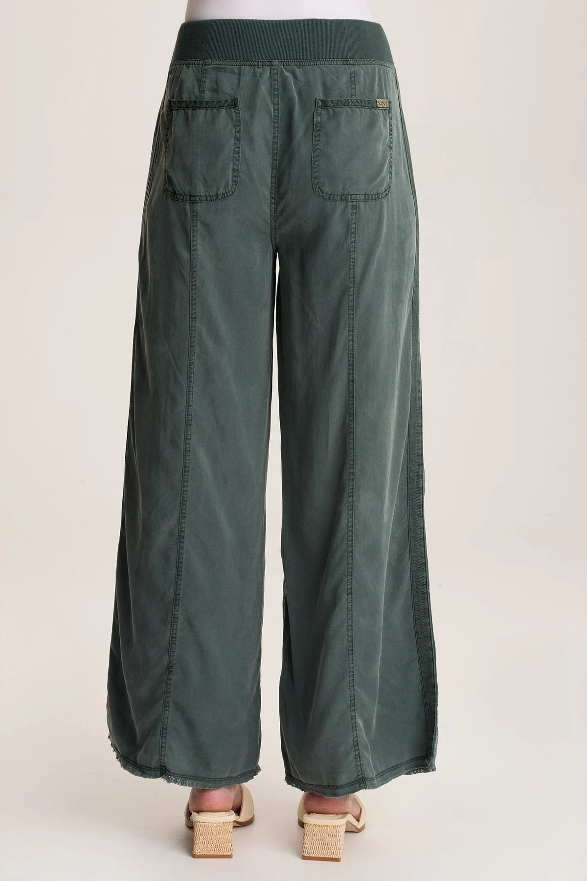 Loen Twill Wide Leg Pant - Shopern