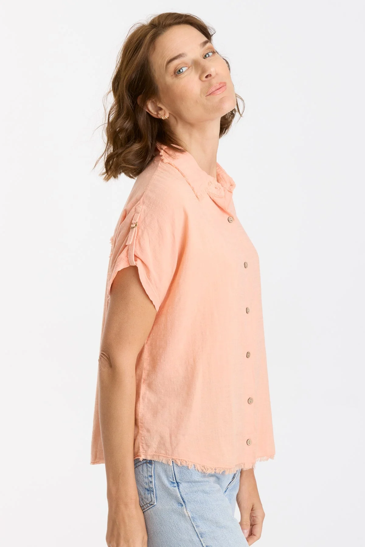 Ninette Button-Up Top - Shopern
