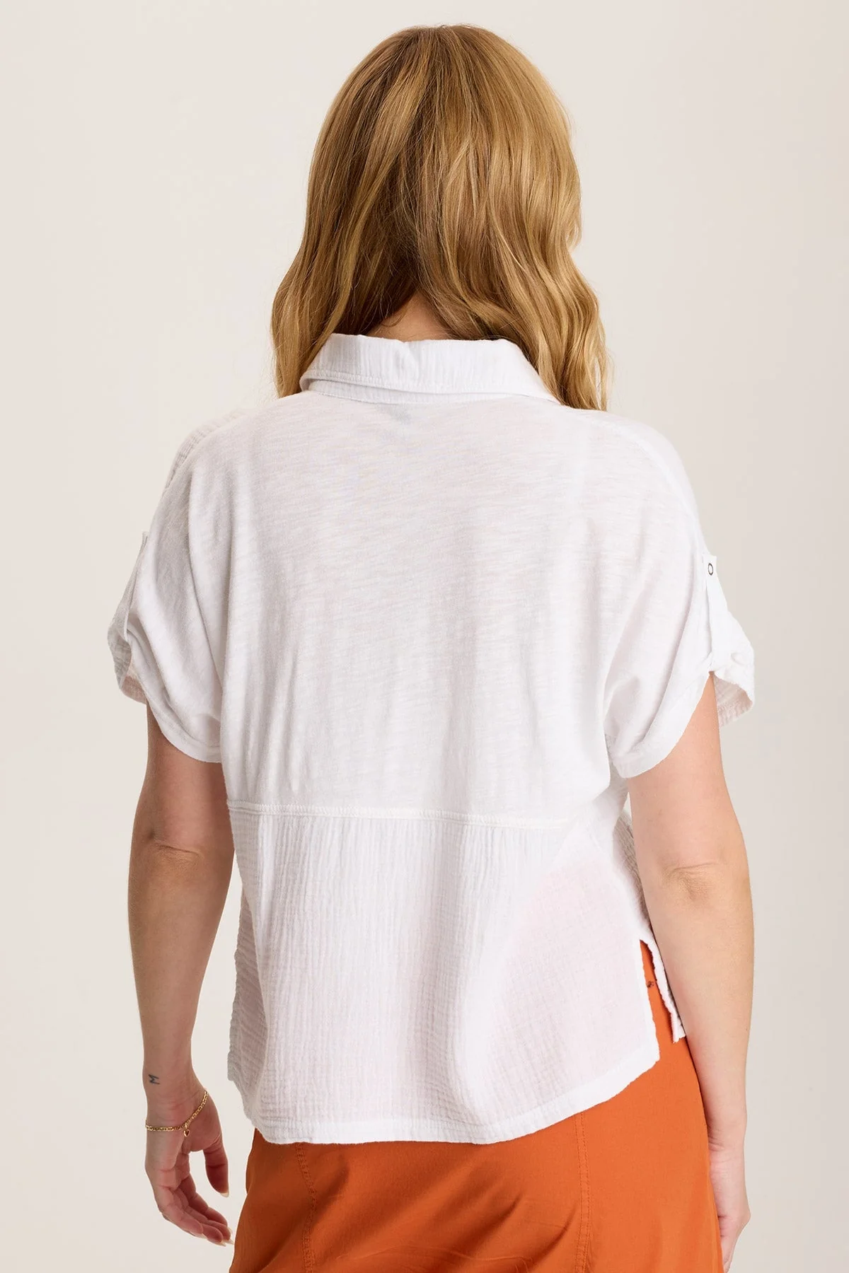 Anders Short Sleeve Collared Top - Shopern