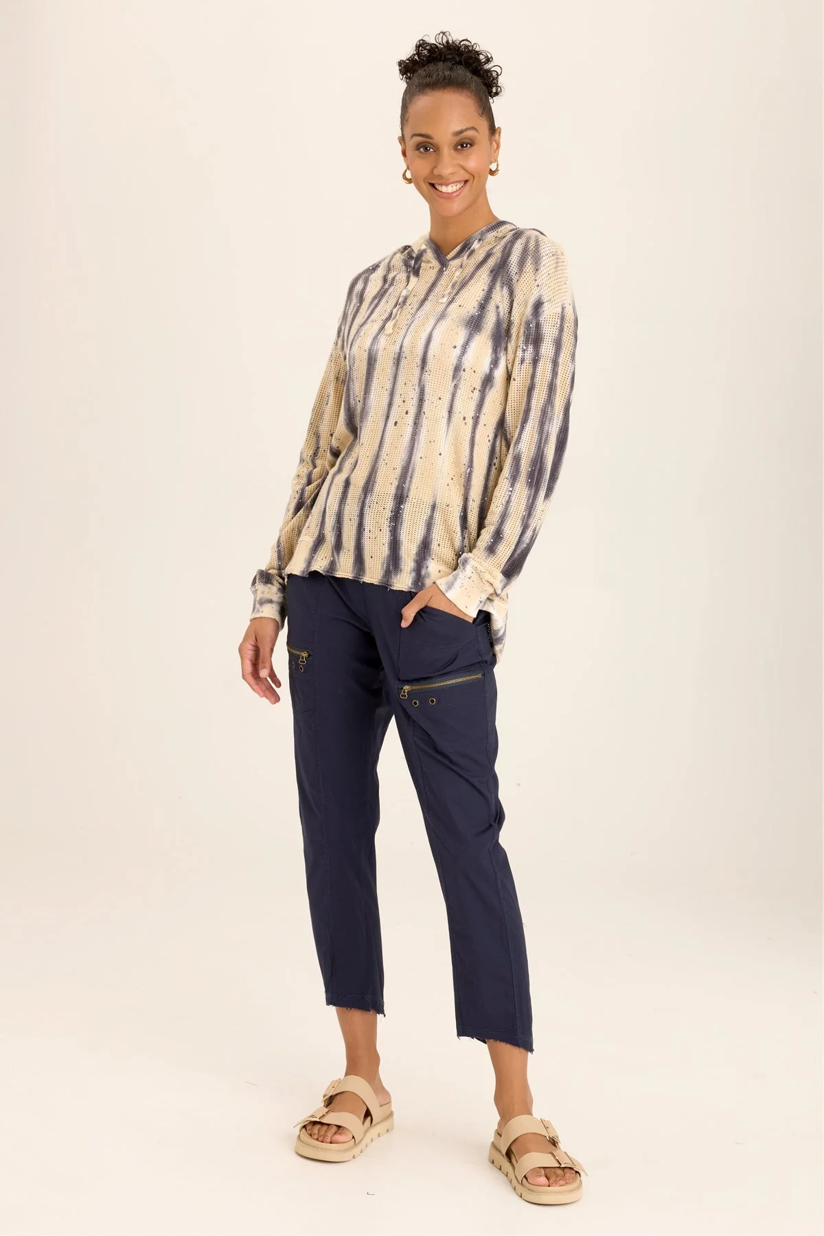 Sidel Mesh Lounge Hoodie - Shopern