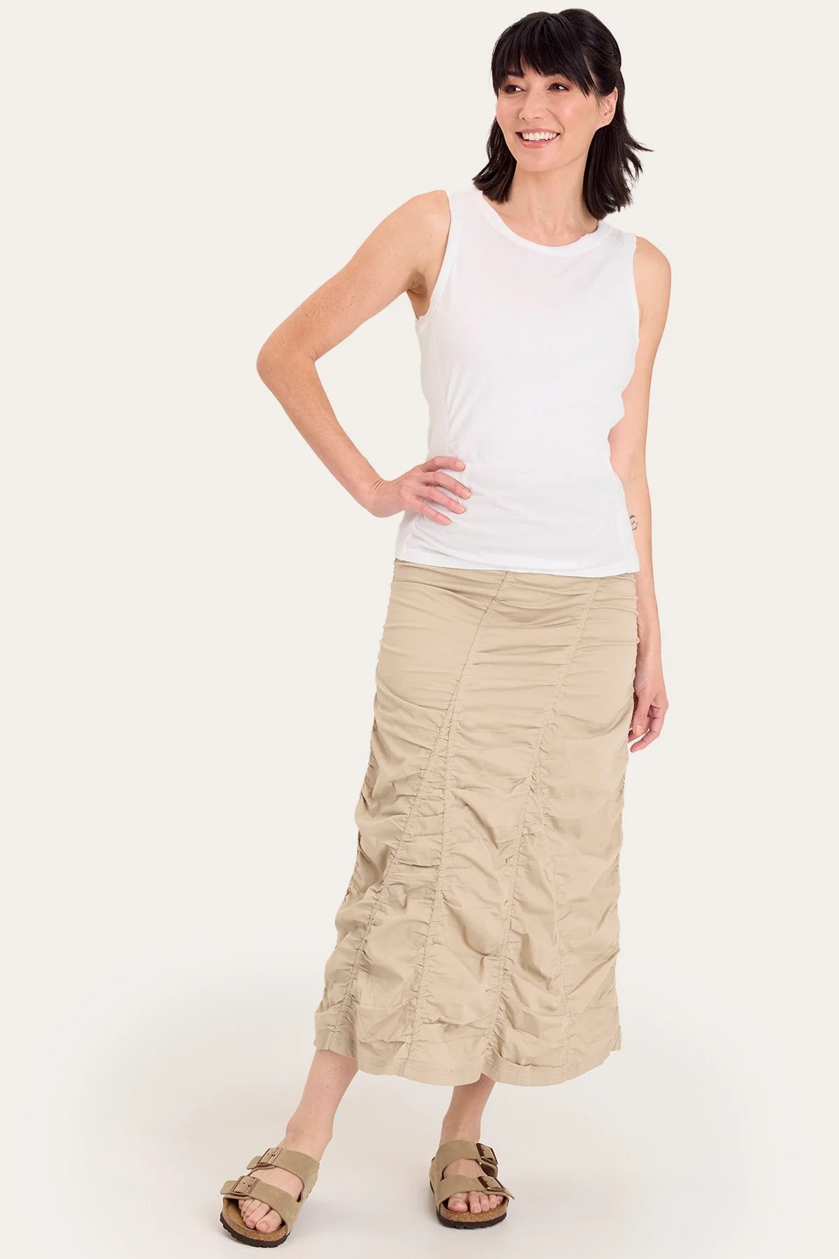 Gored Peasant Skirt - Shopern
