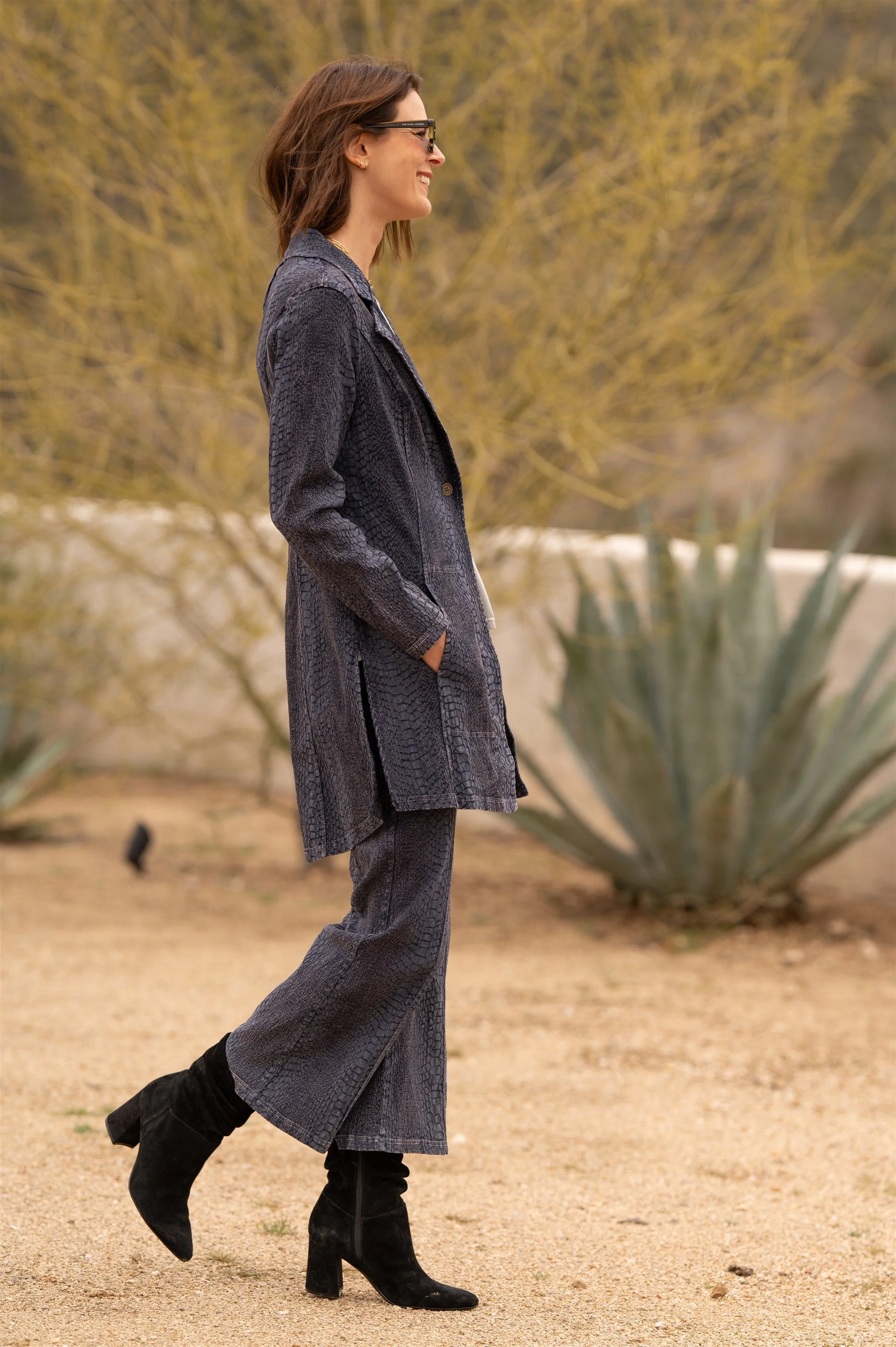 Rhodora Long Blazer - Shopern