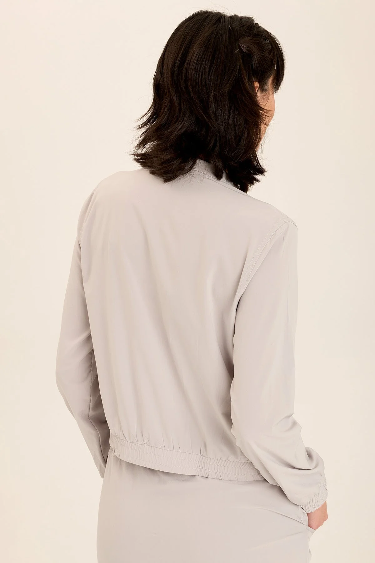 Quinn Active Ruched Bomber - Shopern