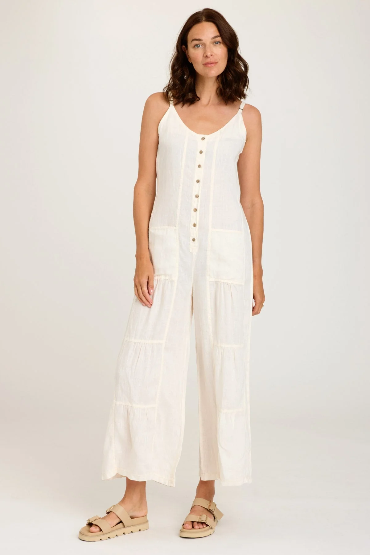 Macauley Crop Jumpsuit - Shopern
