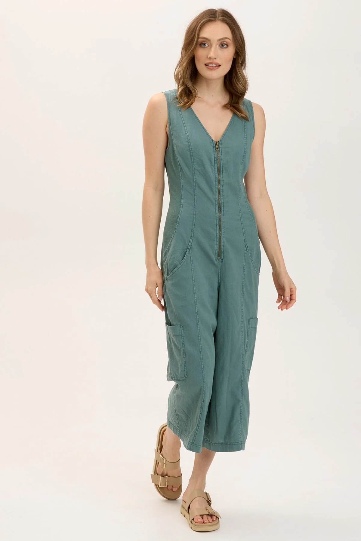 Linen Norris Jumpsuit - Shopern