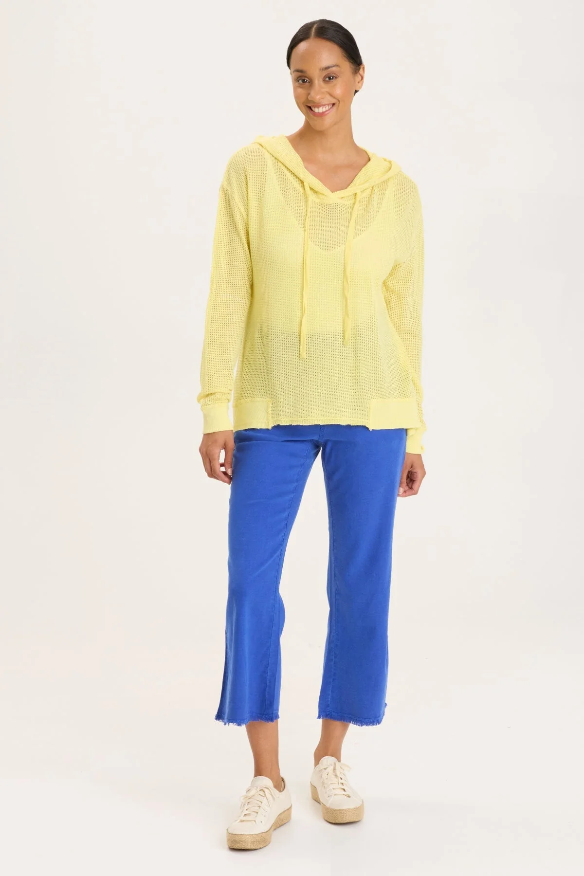 Mesh Sidel Hoodie - Shopern