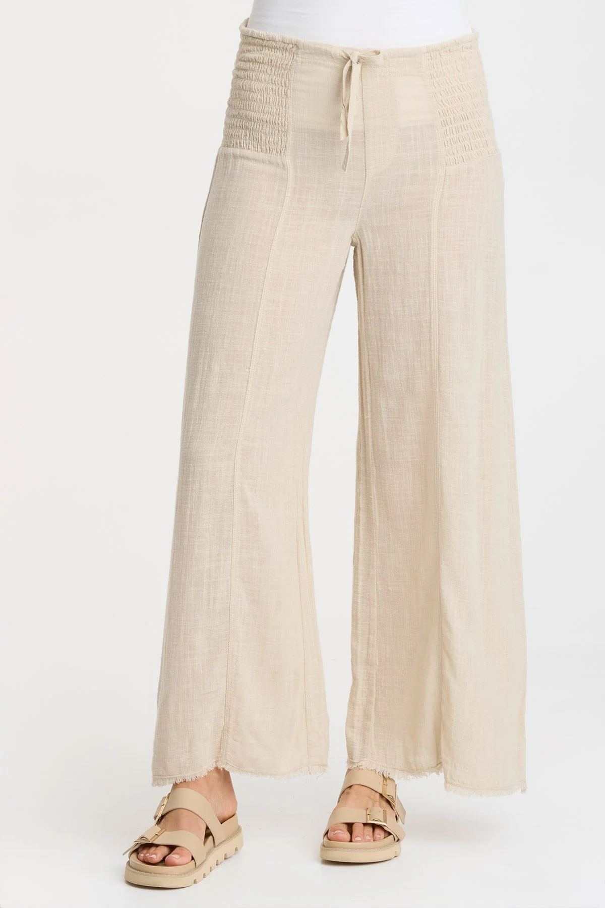 Gauze Kaj Wide Leg - Shopern