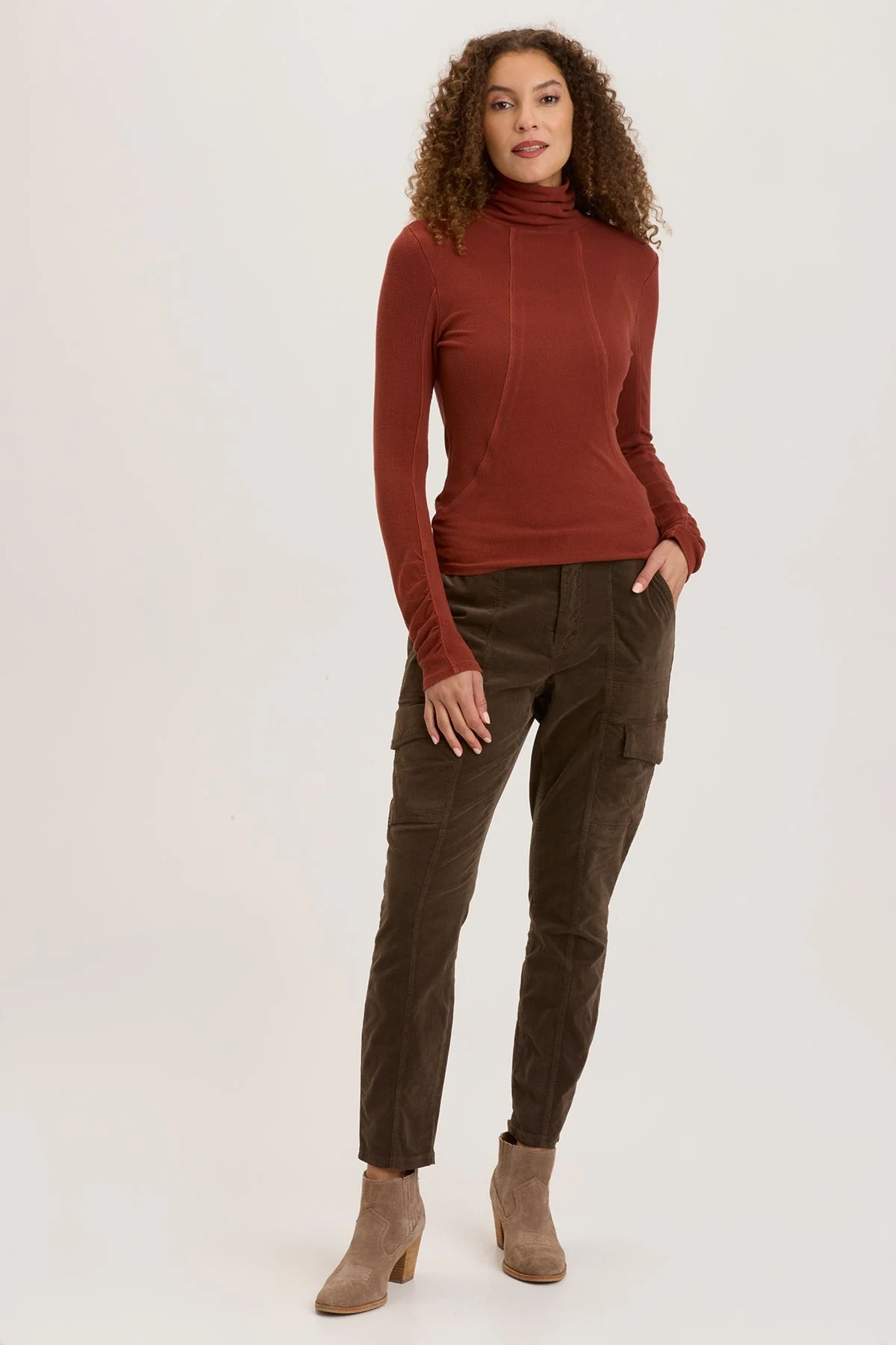 Rib Sorren Turtleneck - Shopern