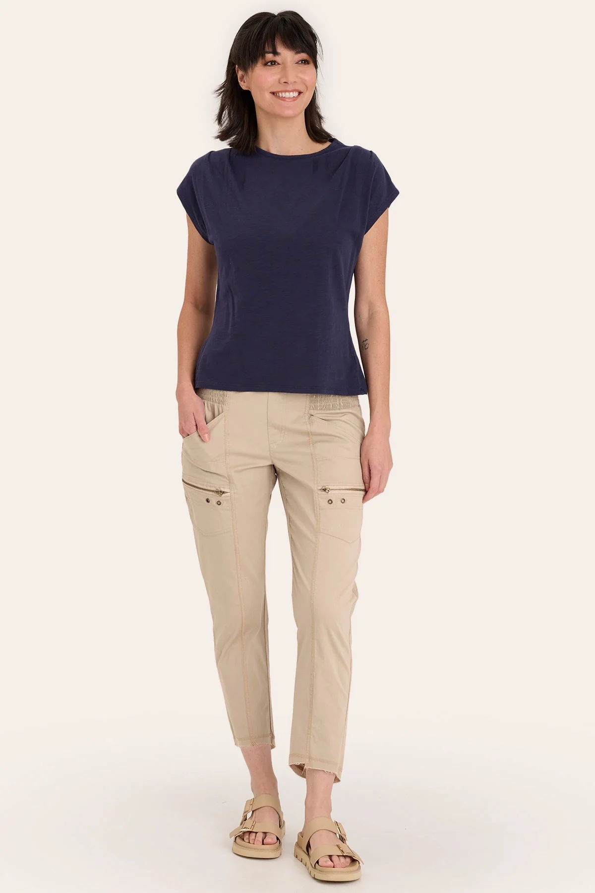 Acker Zipper Slim Pant - Shopern