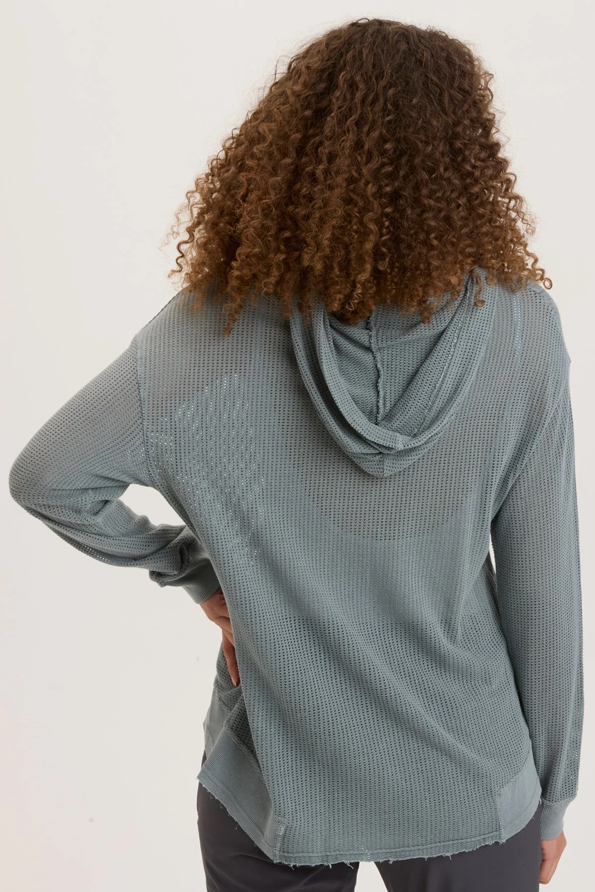 Mesh Sidel Hoodie - Shopern