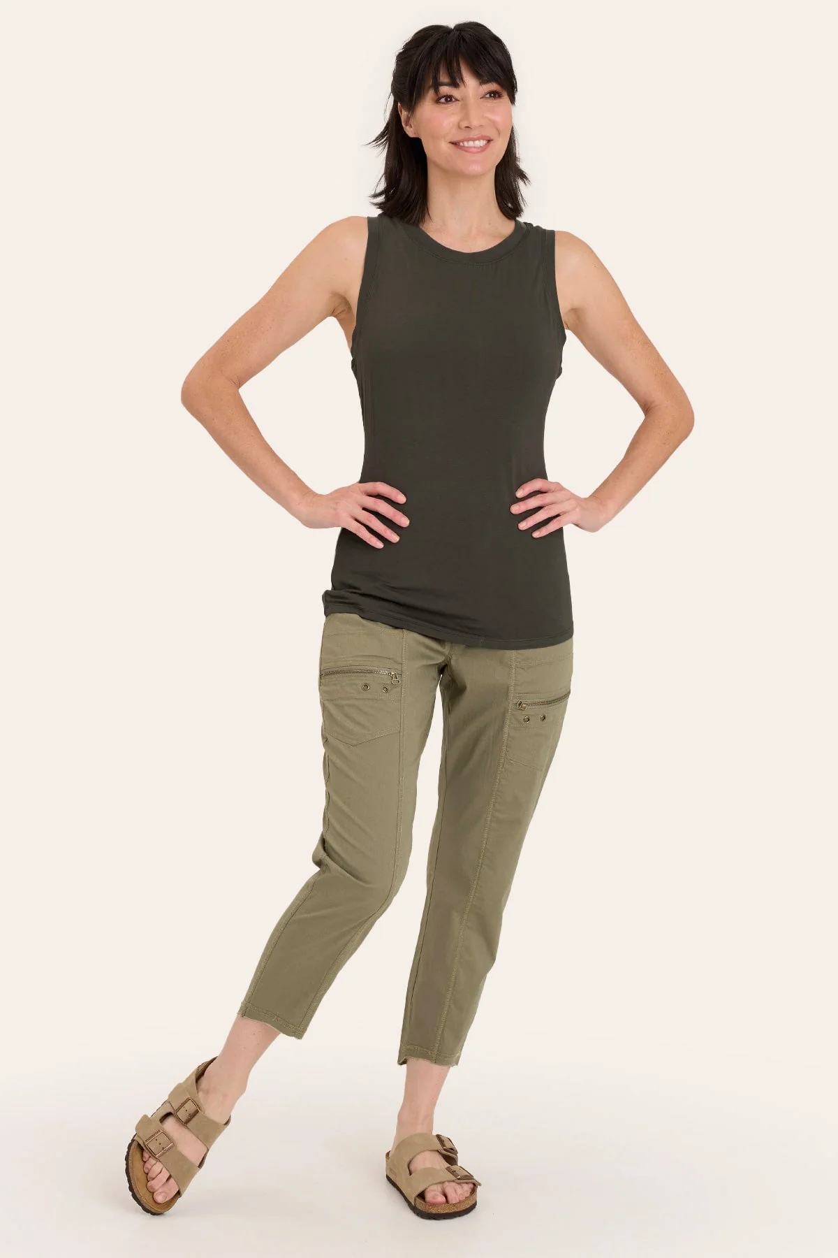 Acker Zipper Slim Pant - Shopern