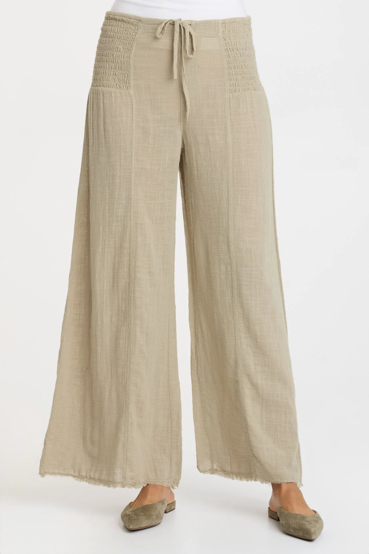 Gauze Kaj Wide Leg - Shopern