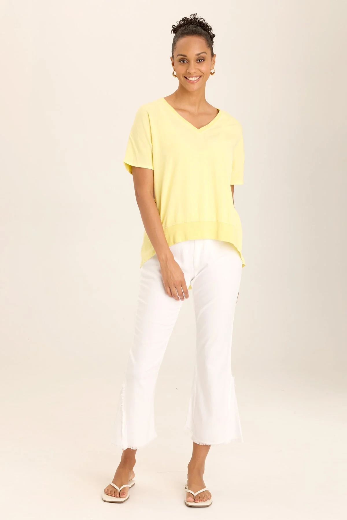 Twill Clara Top - Shopern