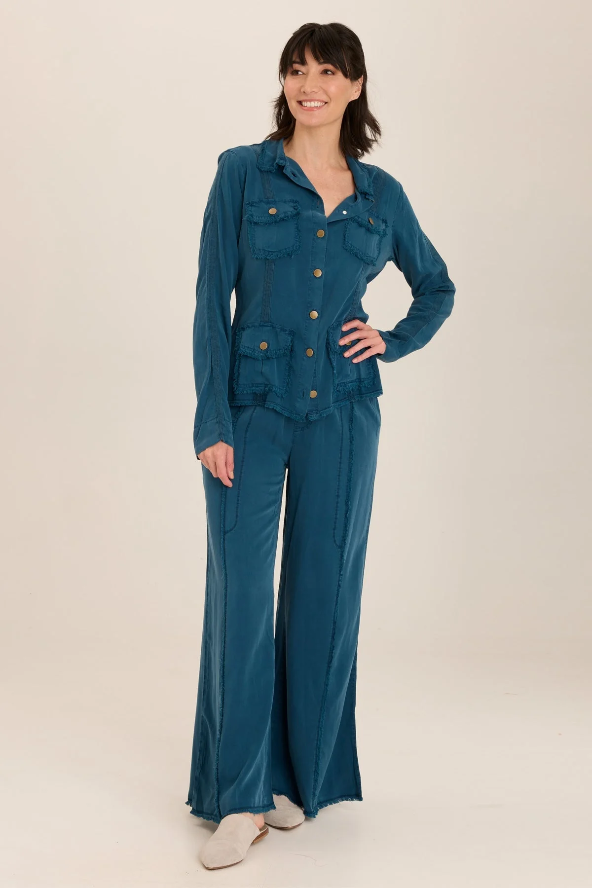 Twill Safari Jacket - Shopern