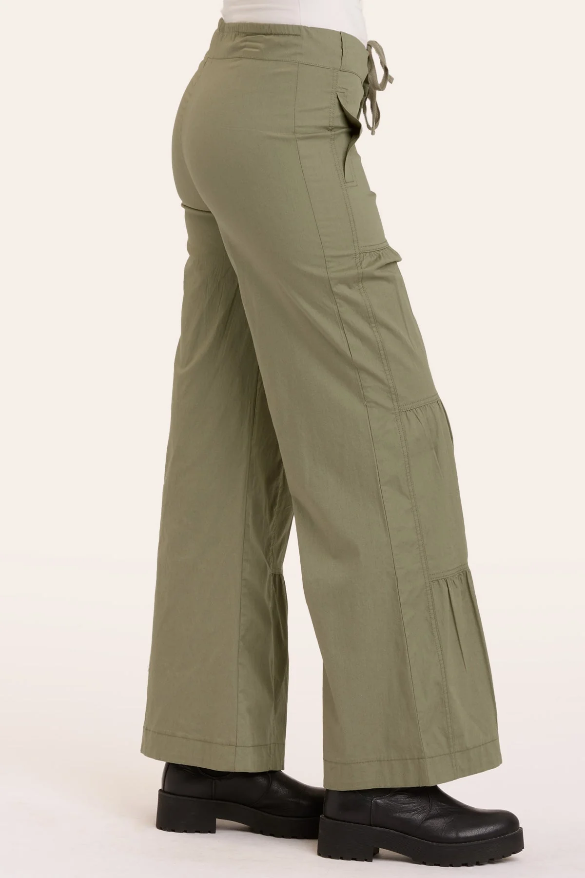 Terraced Wide Leg Pant - Shopern