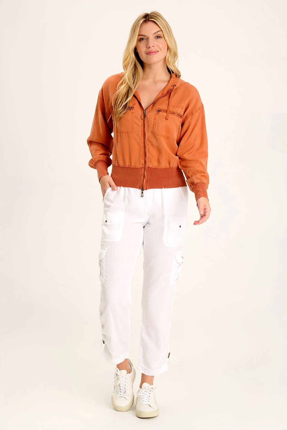 Karney Distressed Bomber - Shopern