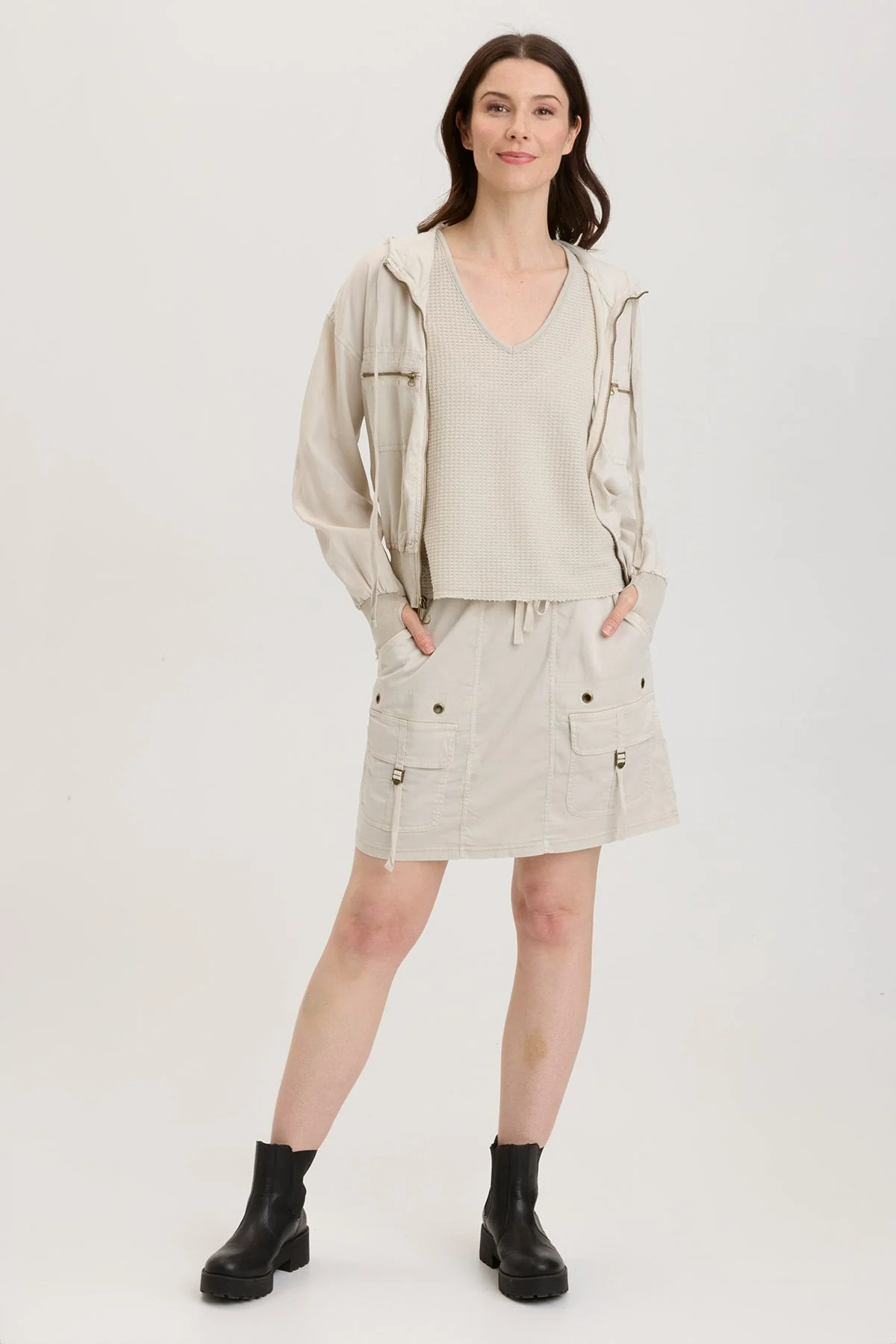 Karney Distressed Bomber - Shopern