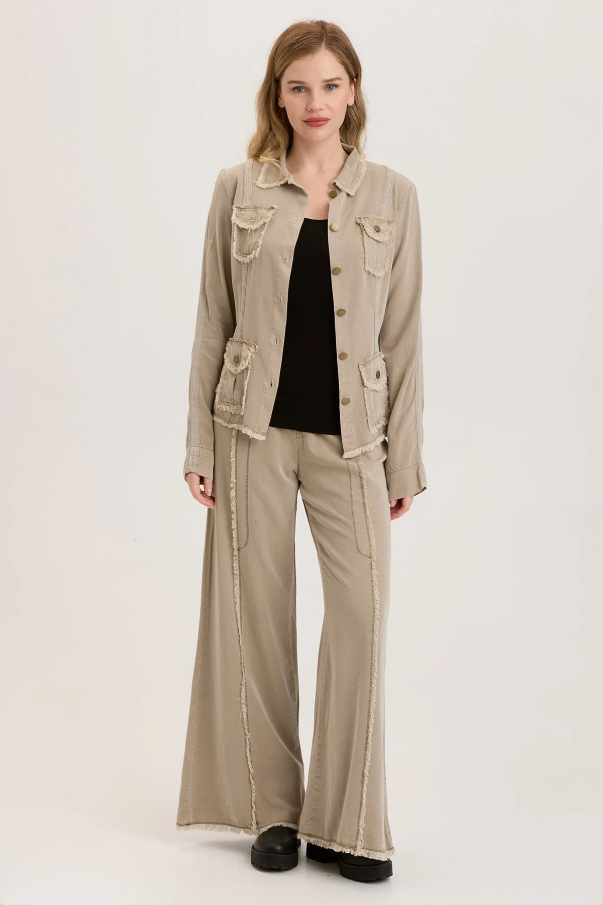 Twill Safari Jacket - Shopern