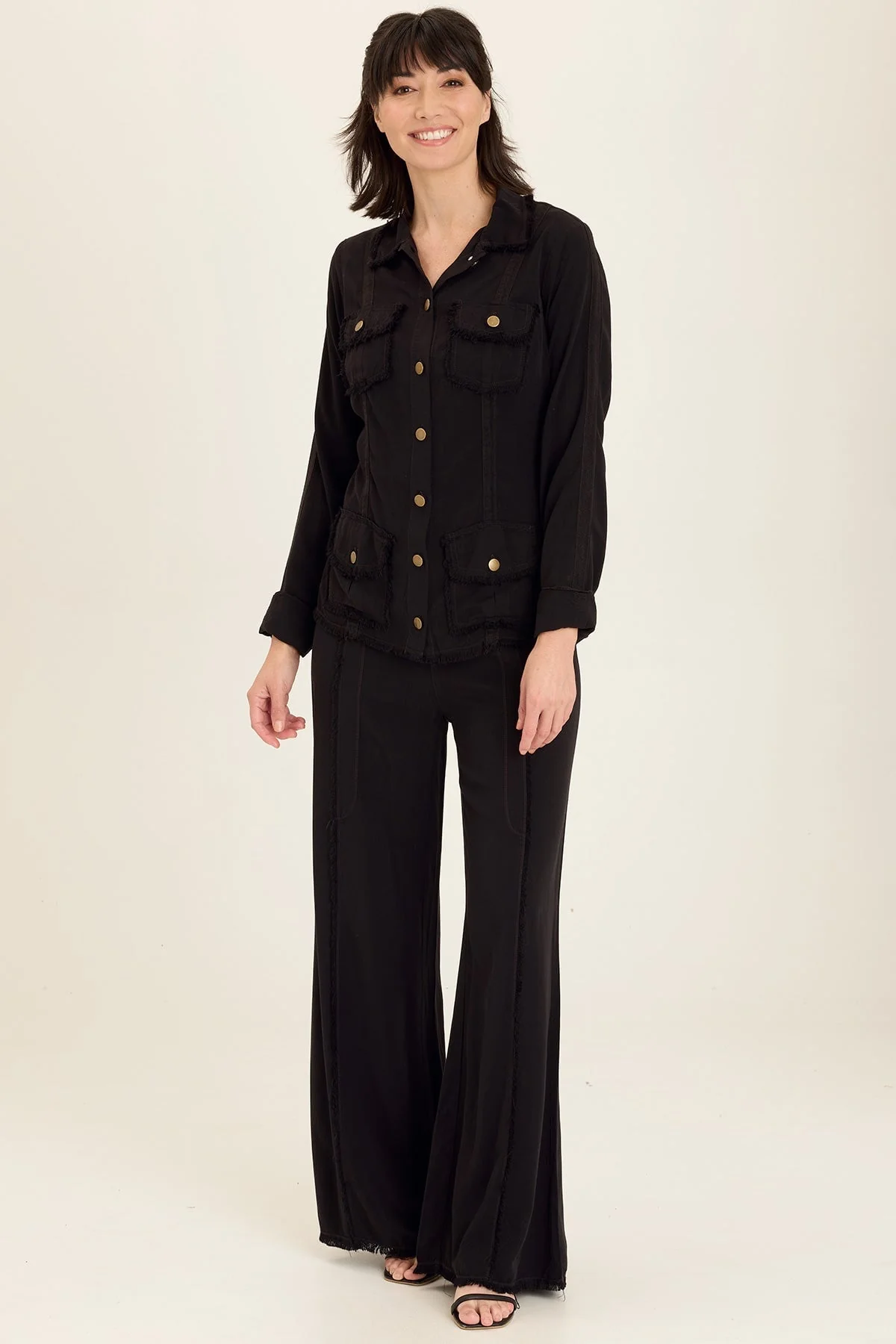 Twill Safari Jacket - Shopern