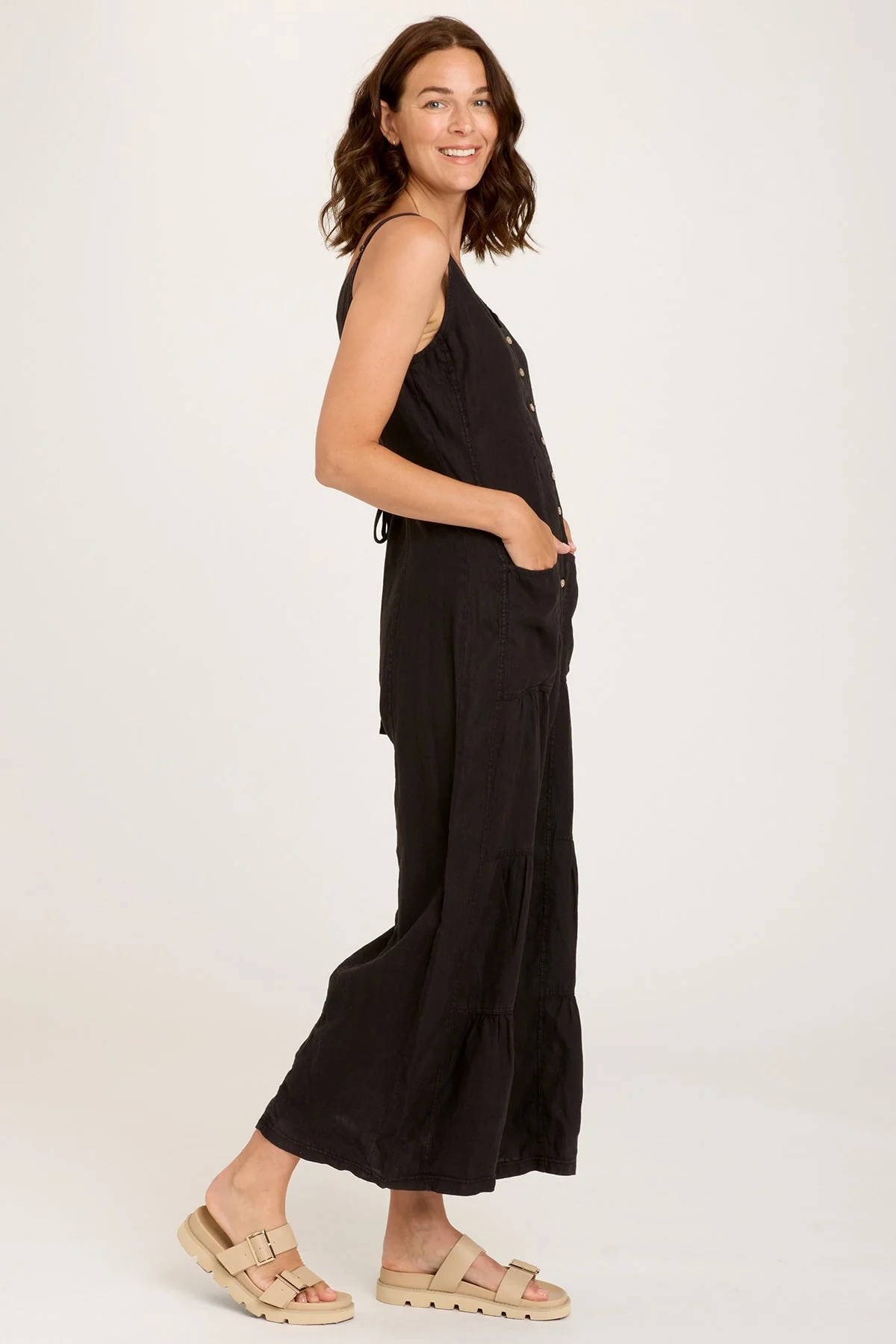 Macauley Crop Jumpsuit - Shopern