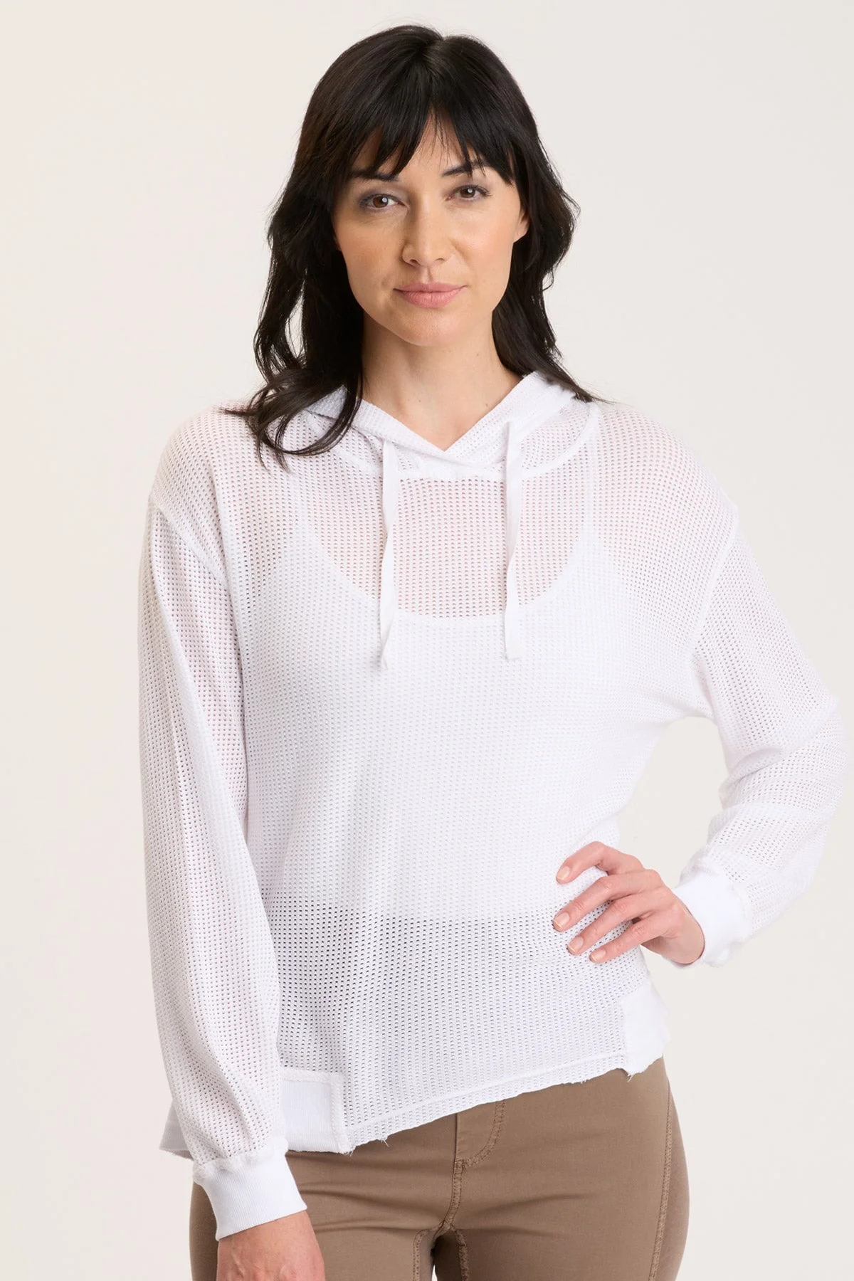 Mesh Sidel Hoodie - Shopern