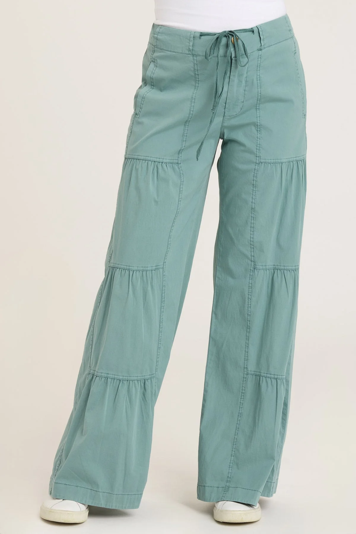 Terraced Wide Leg Pant - Shopern