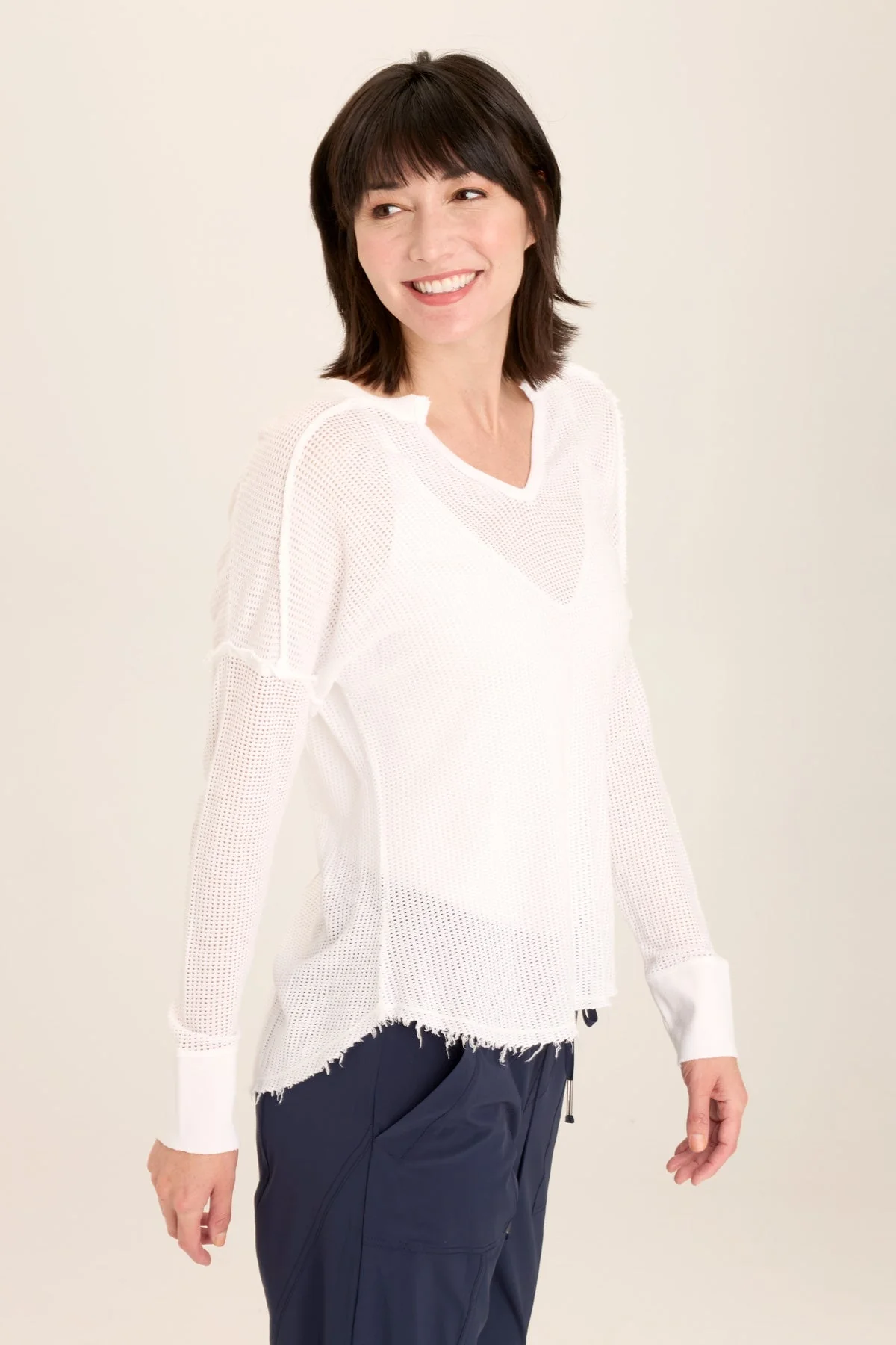 Mesh Bullock Pullover - Shopern
