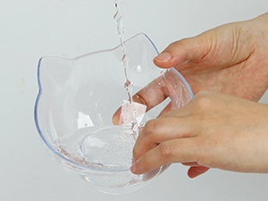 plato para gato agua
