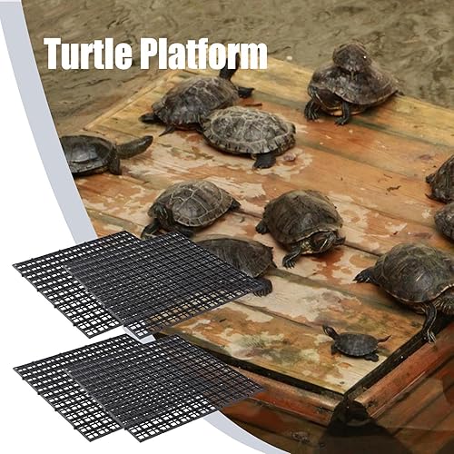 Cubierta para Acuario, Tapa para pecera - 4 Piezas de Cubierta para pecera con Panel de Rejilla | Placa de Filtro de Acuario, Tapa de terrario, Evita Que los Peces salten Fuera del Tanque - Shopern