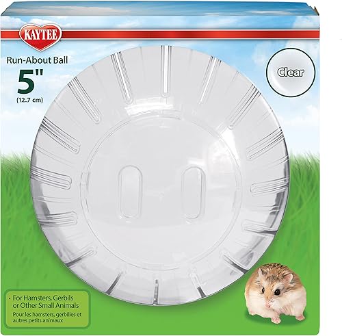 Super Pet SP61353 Run-About 7-Inch Exercise Ball, Rainbow, Colors Vary - Shopern