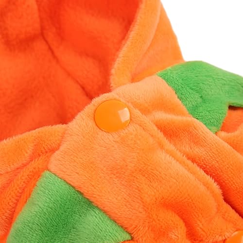 Pssopp Perro Mascota Disfraz de Calabaza de Halloween Sudaderas con Capucha Divertidas Festival de Mascotas Ropa de Disfraces Ropa de Perro de Calabaza de Halloween S - Shopern