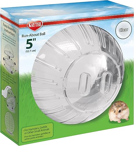 Super Pet SP61353 Run-About 7-Inch Exercise Ball, Rainbow, Colors Vary - Shopern
