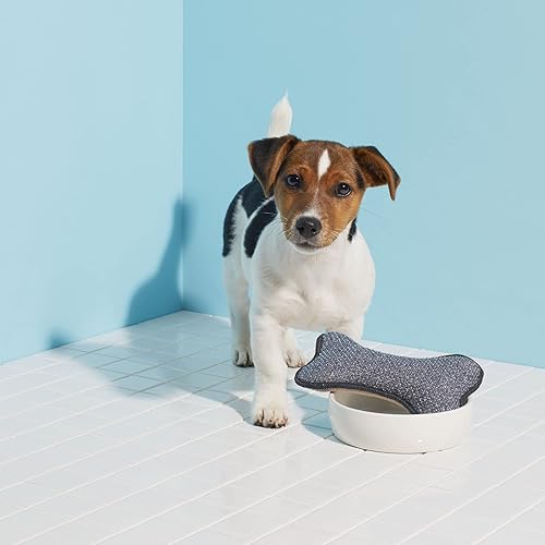 E-Cloth - Depurador de Cuencos para Mascotas, con Forma de Hueso, Reutilizable, 100 Lavados - Shopern