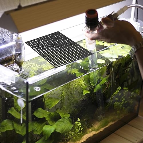Cubierta para Acuario, Tapa para pecera - 4 Piezas de Cubierta para pecera con Panel de Rejilla | Placa de Filtro de Acuario, Tapa de terrario, Evita Que los Peces salten Fuera del Tanque - Shopern