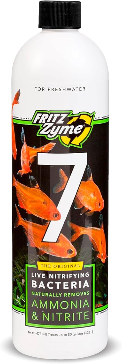 Fritz Aquatics AFA80223 Fritzzyme 7-Freshwater Nitrifying Bacteria for Aquarium, 1-Gallon - Shopern
