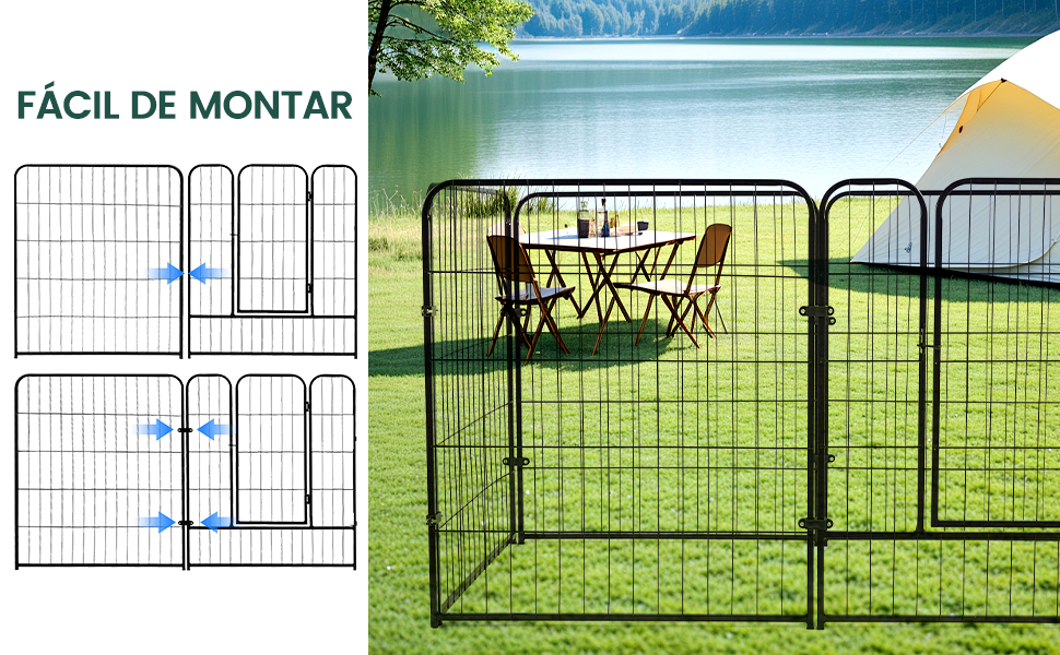 corral para perros
