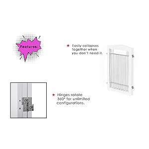 Puerta de alambre independiente para perros, puerta de perro para las casas, puerta, escaleras, valla de seguridad para cachorros de mascotas,