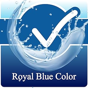 Tinte para estanque azul real